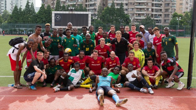 2014 memorial game Anthony Bissai Ebongo